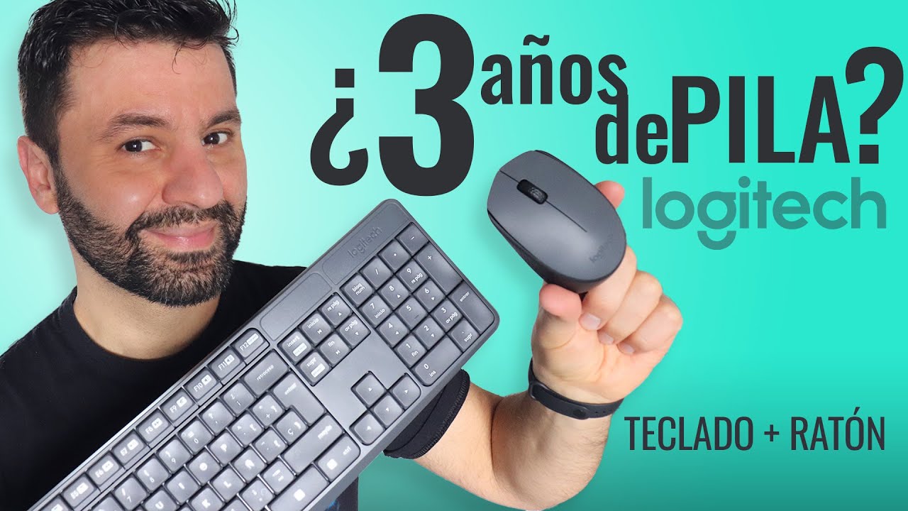 Teclado y Mouse inalambrico Logitech MK235 &iquest;3 a&ntilde;os de Pila?! 😮