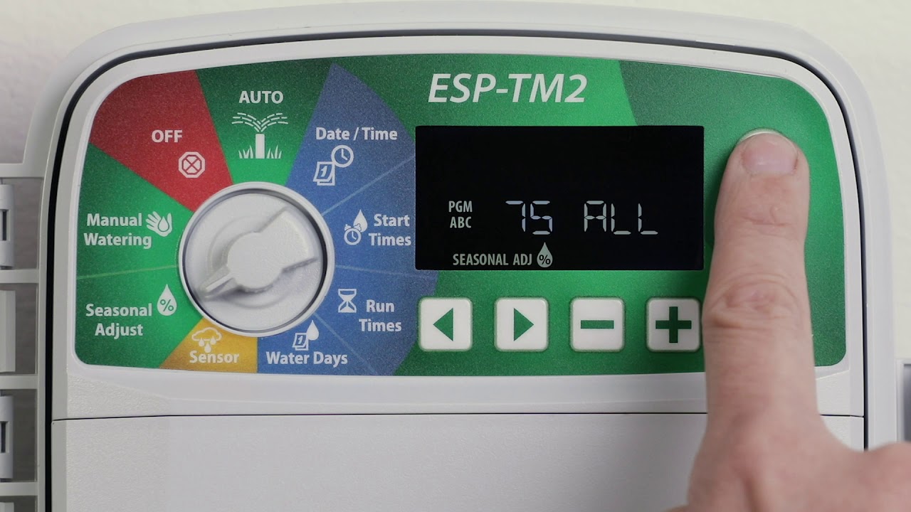 Controlador ESP-TM2 Rain Bird: Programación avanzada