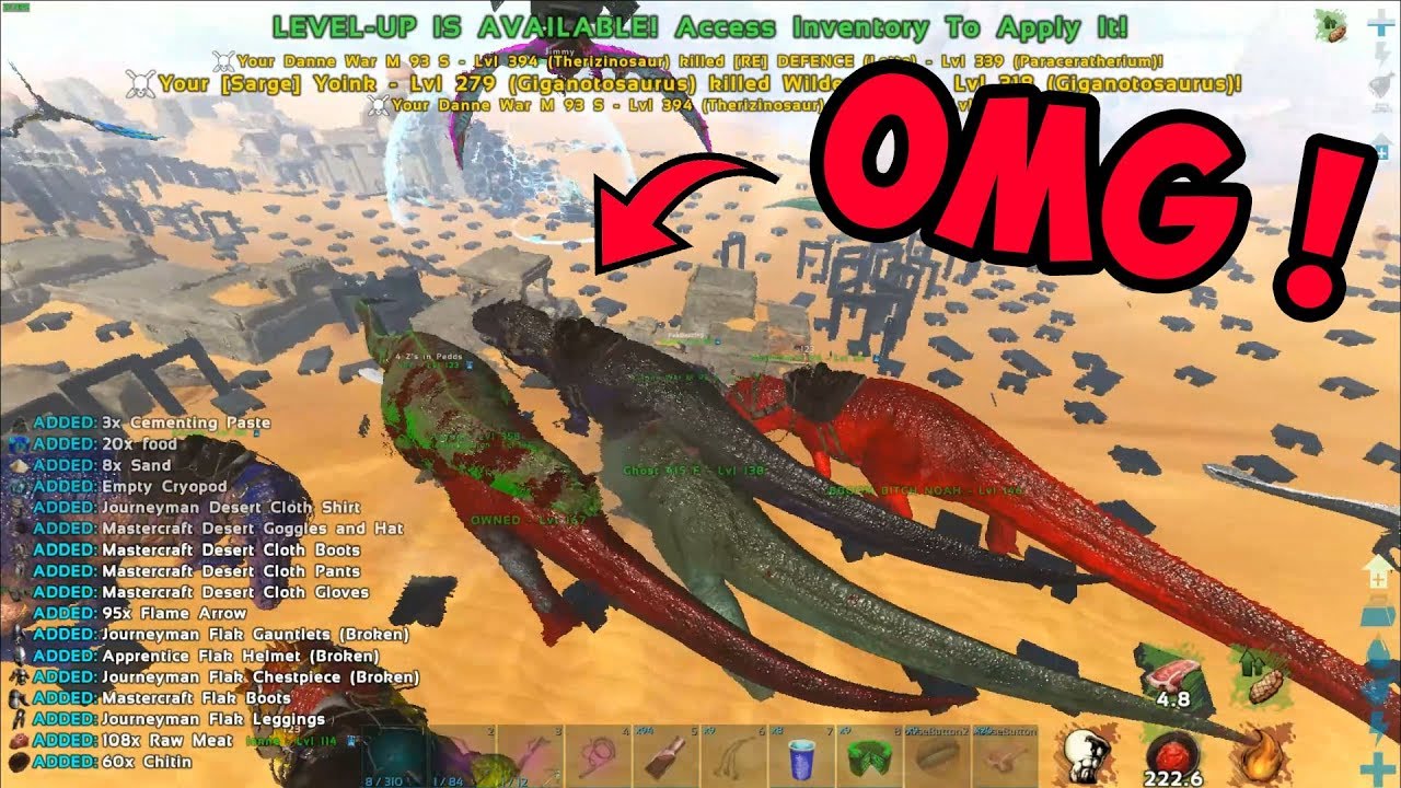 INSANE GIGA GRIEF ! | Official PvP | ARK Survival Evolved Gameplay