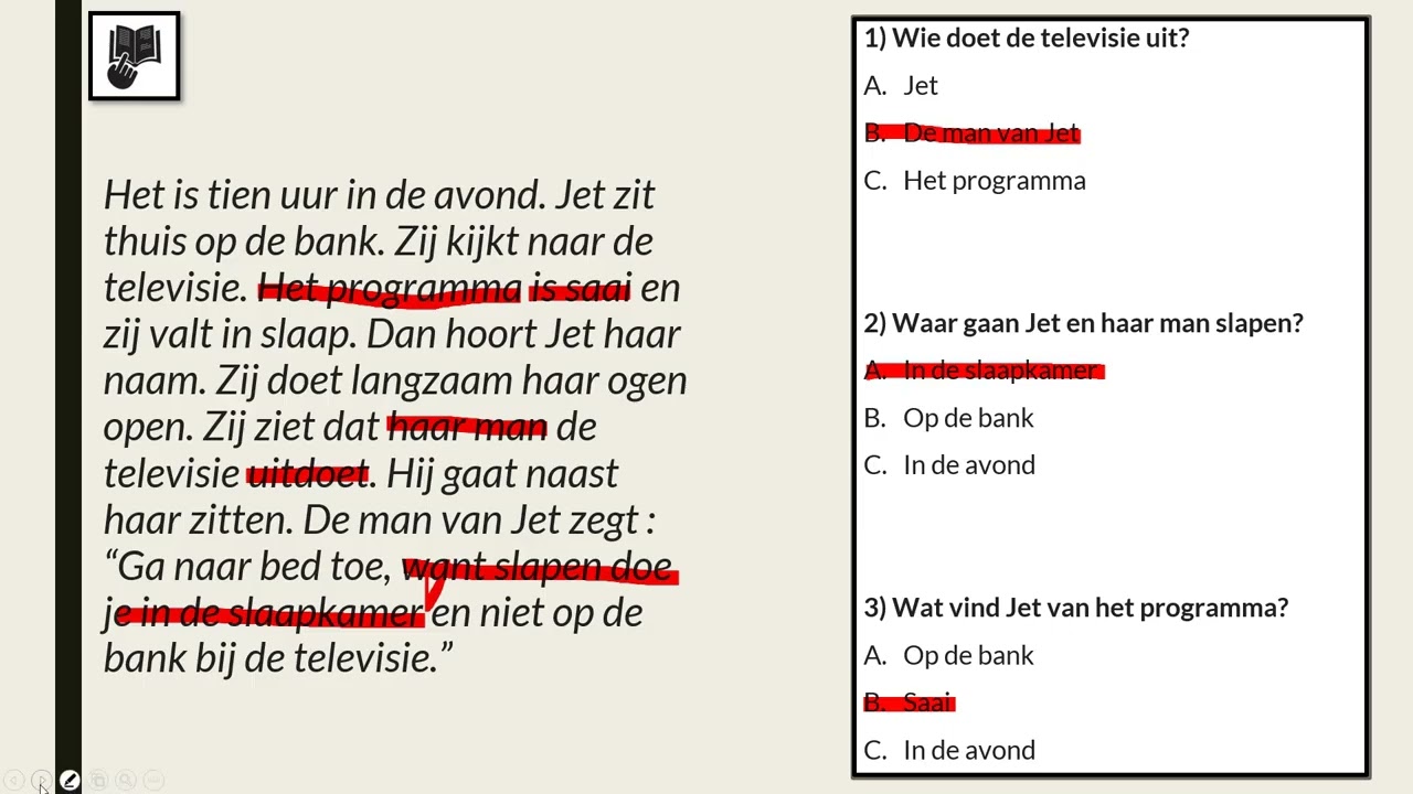Leesaardigheid A1 