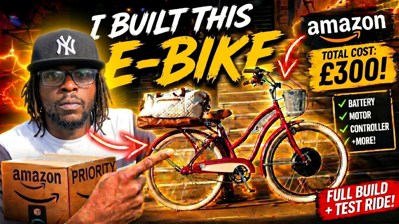 I Put an Electric Conversion Kit on the Cheapest Amazon Bike and This Happened