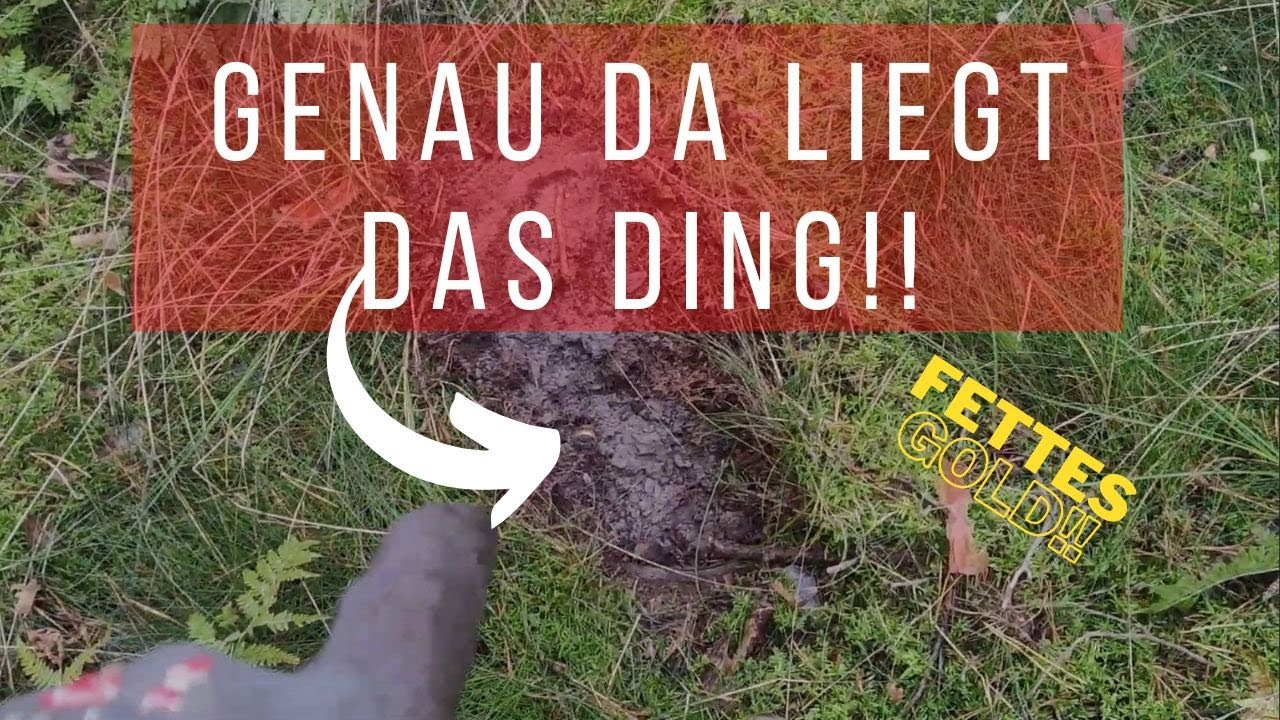 Erst eine Enttäuschung dann die Sensation beim Sondeln!!! Gold ist immer Geil!