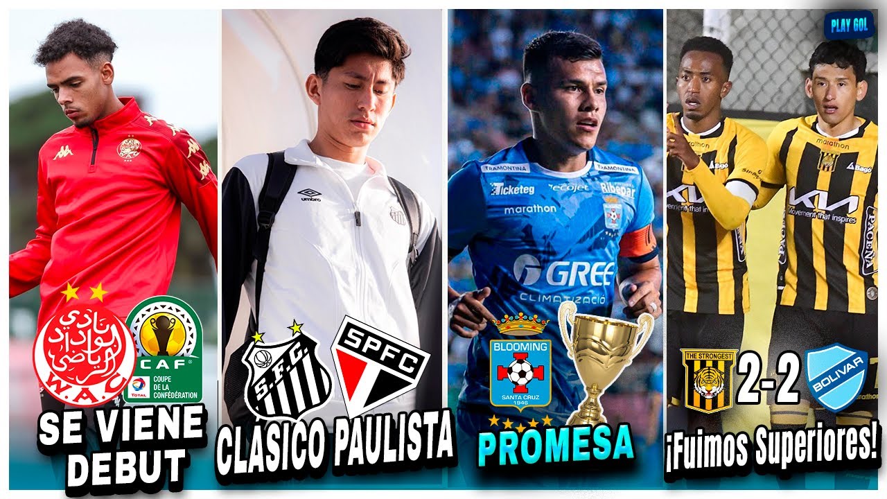 SE VIENE DEBUT de PANIAGUA en ÁFRICA | TERCEROS en CLASICO PAULISTA | VILLAROEL 