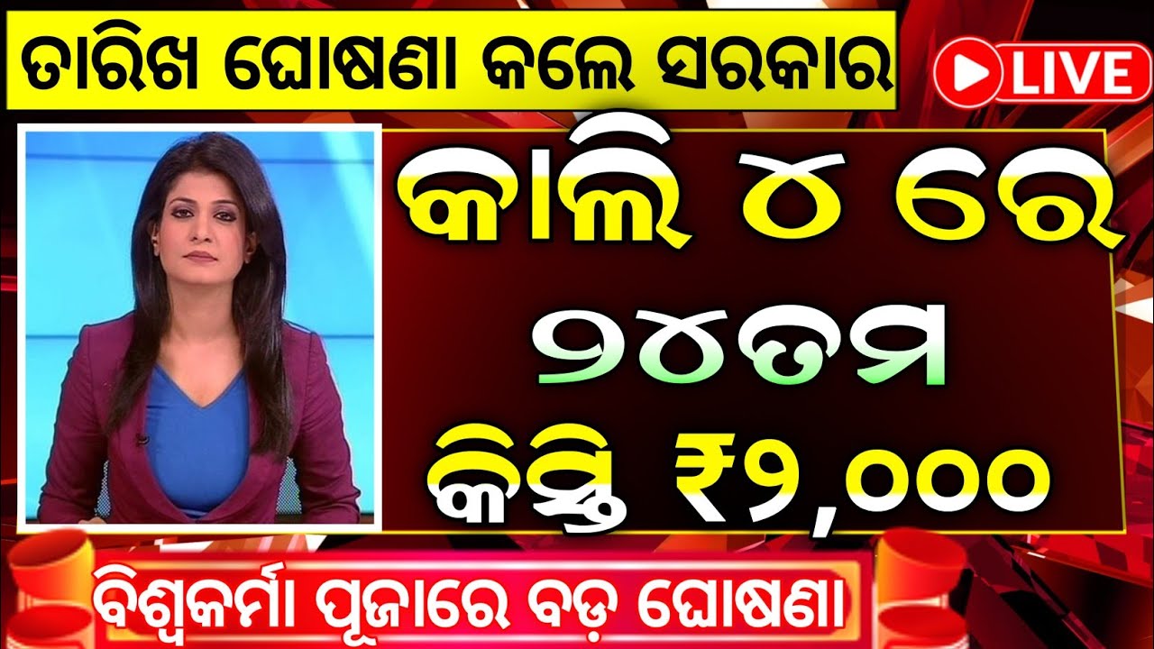 ମିଳିବ ପିଏମ କିଷାନ ୨୪ତମ କିସ୍ତି ₹2000 | Pm Kisan 24th Installment Date 2026 | Pm Kisan Yojana