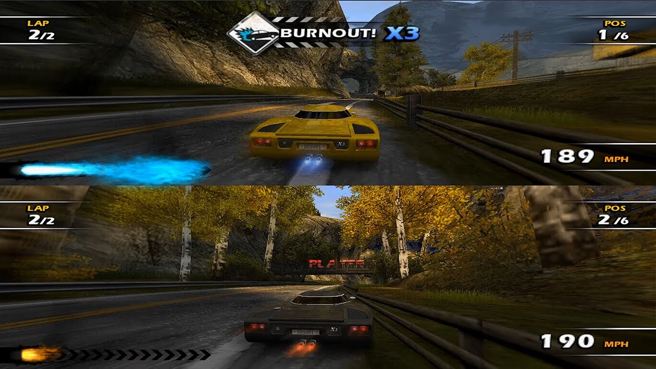 Splitscreen Is Pure Fun | Burnout Dominator