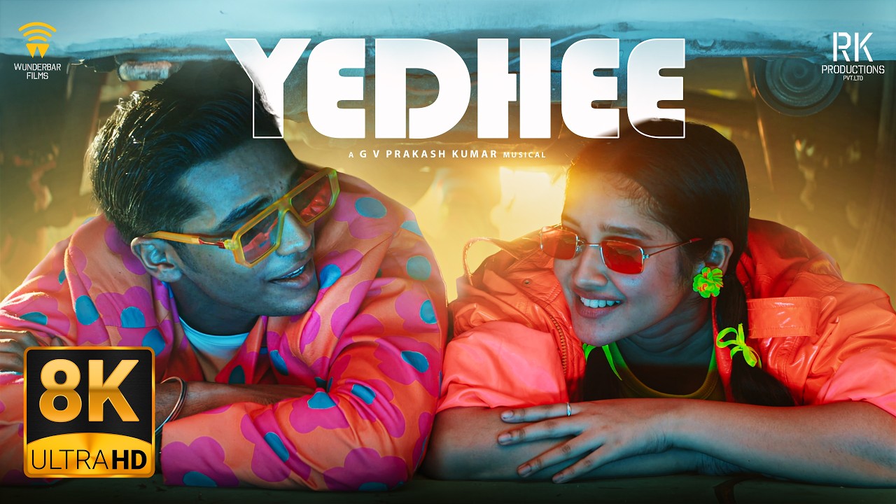 Yedhee - 8K Video Song | Dhanush | Pavish | Anikha | GV Prakash | Amal C Ajith| Sruthy Sivadas #JNAK