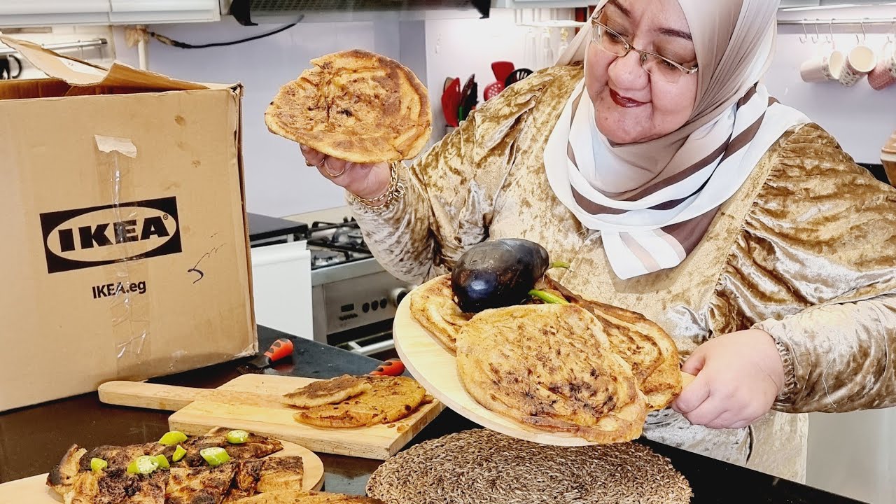 حواوشي البتنجان كول وجرب الطعم جنااااان آكلة اقتصادية تكفى الف ومية