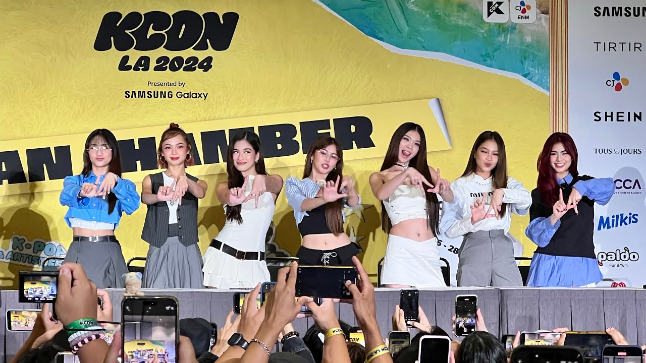 BINI panel at KCON LA 2024