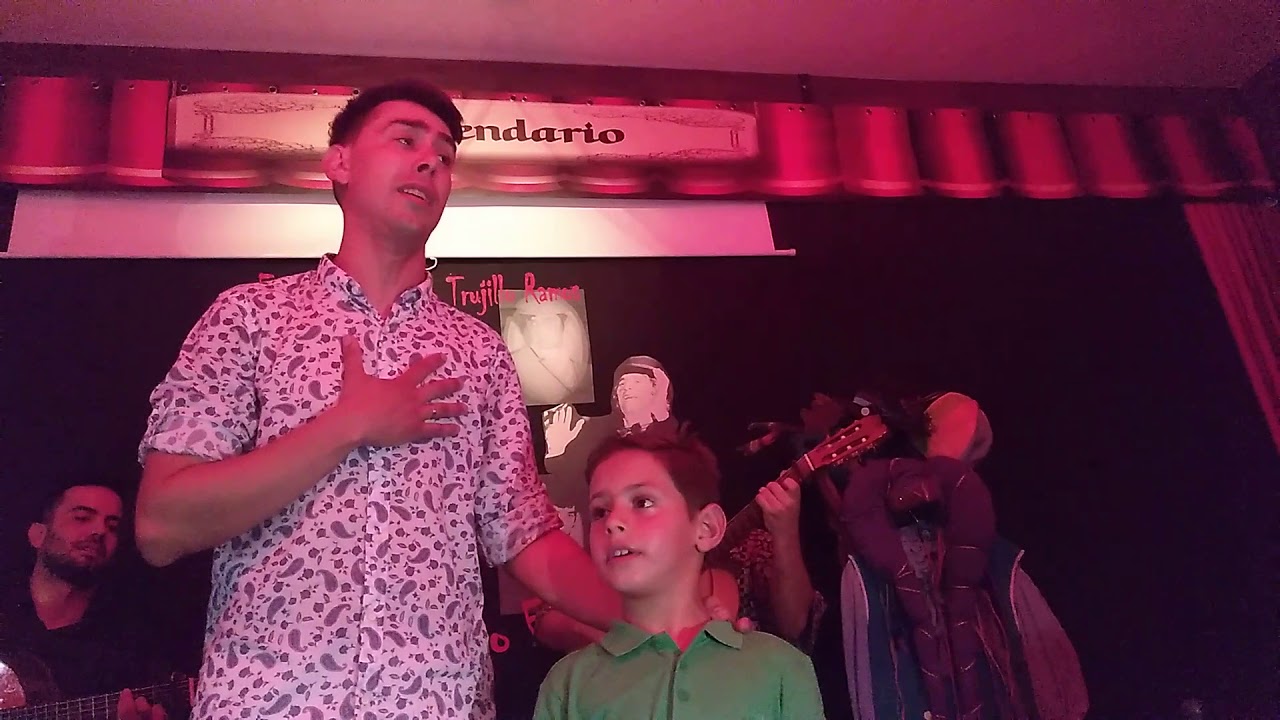 Pasodoble de tic tac tic tac José otero con su hijo Iker