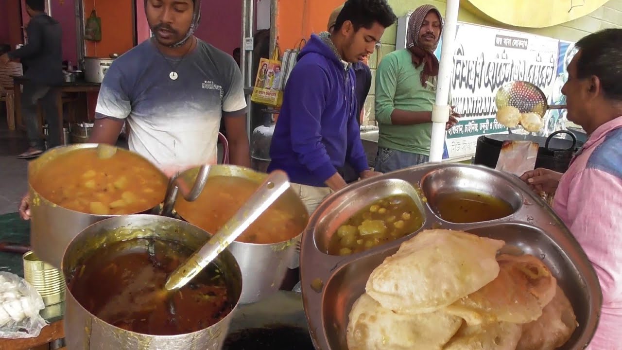 Super Dupar Breakfast | 5 Piece Hing Kachori with Potato Kabli Chola Curry @ 20 rs Only