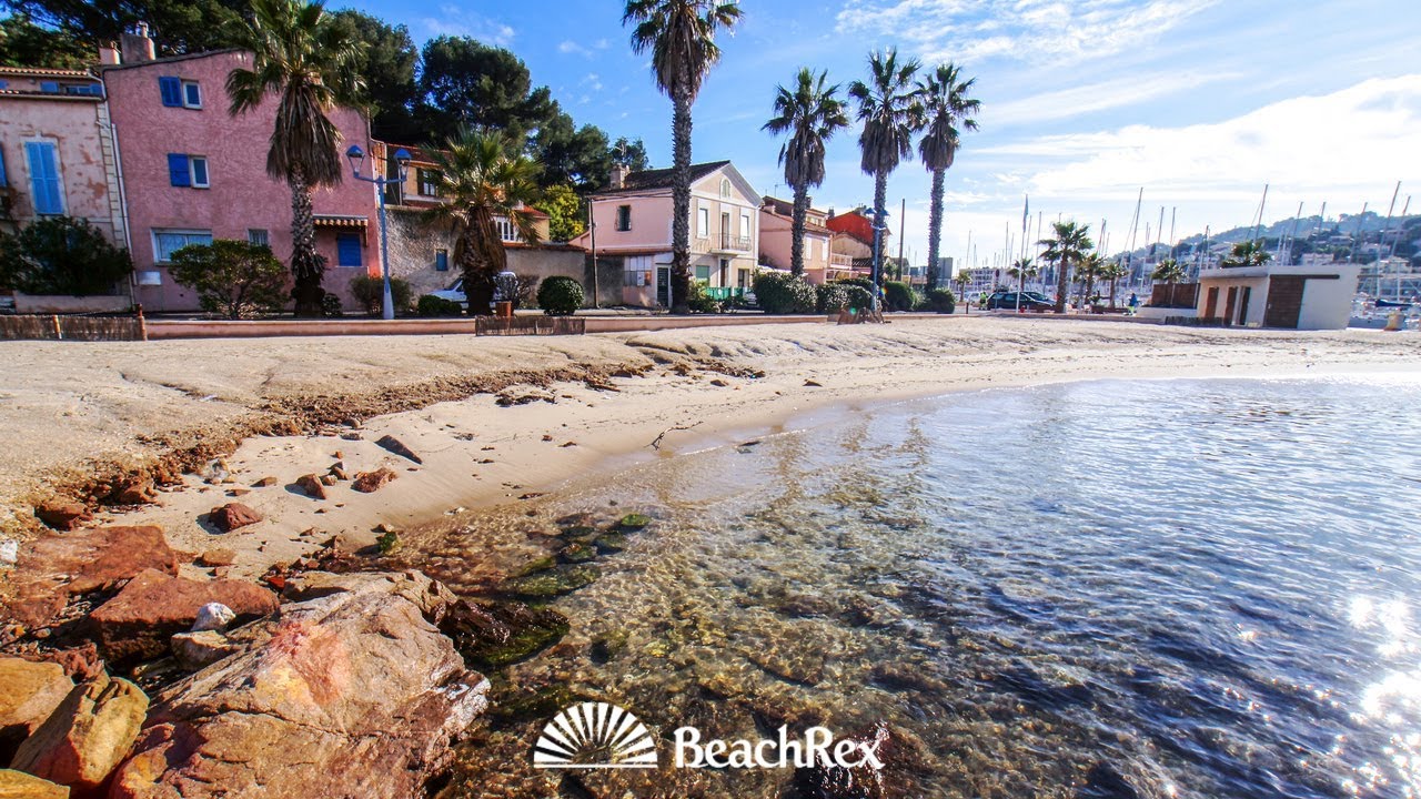 Plage du Canon, Saint Mandrier sur Mer, France