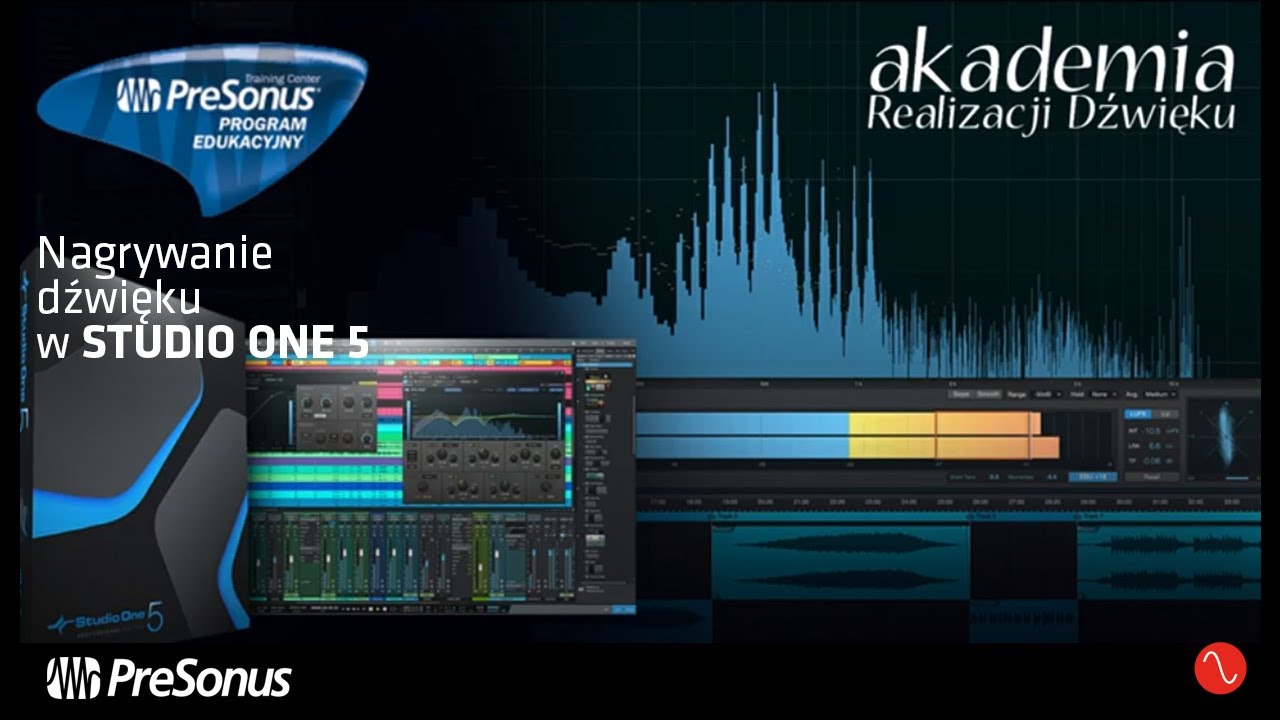 PreSonus Studio One | Rejestracja dźwięku (2)
