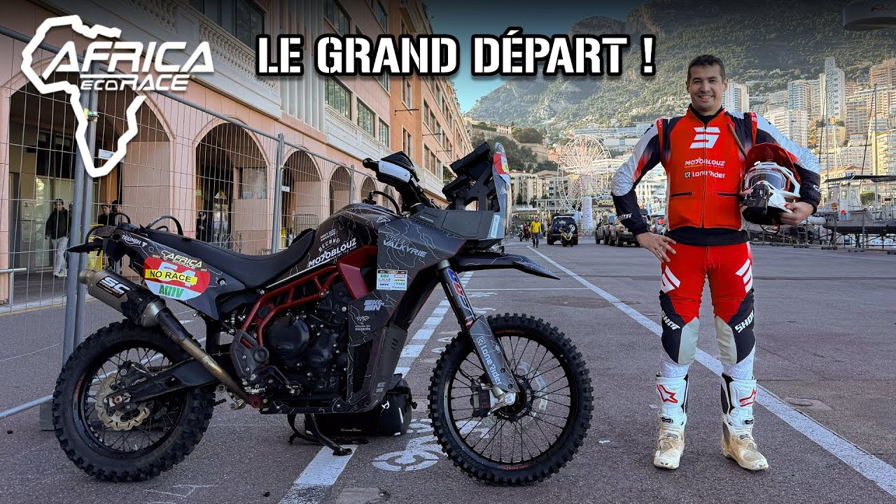 LE GRAND D&Eacute;PART &agrave; MONACO ! AFRICA ECO RACE, c'est parti ! - Episode 1