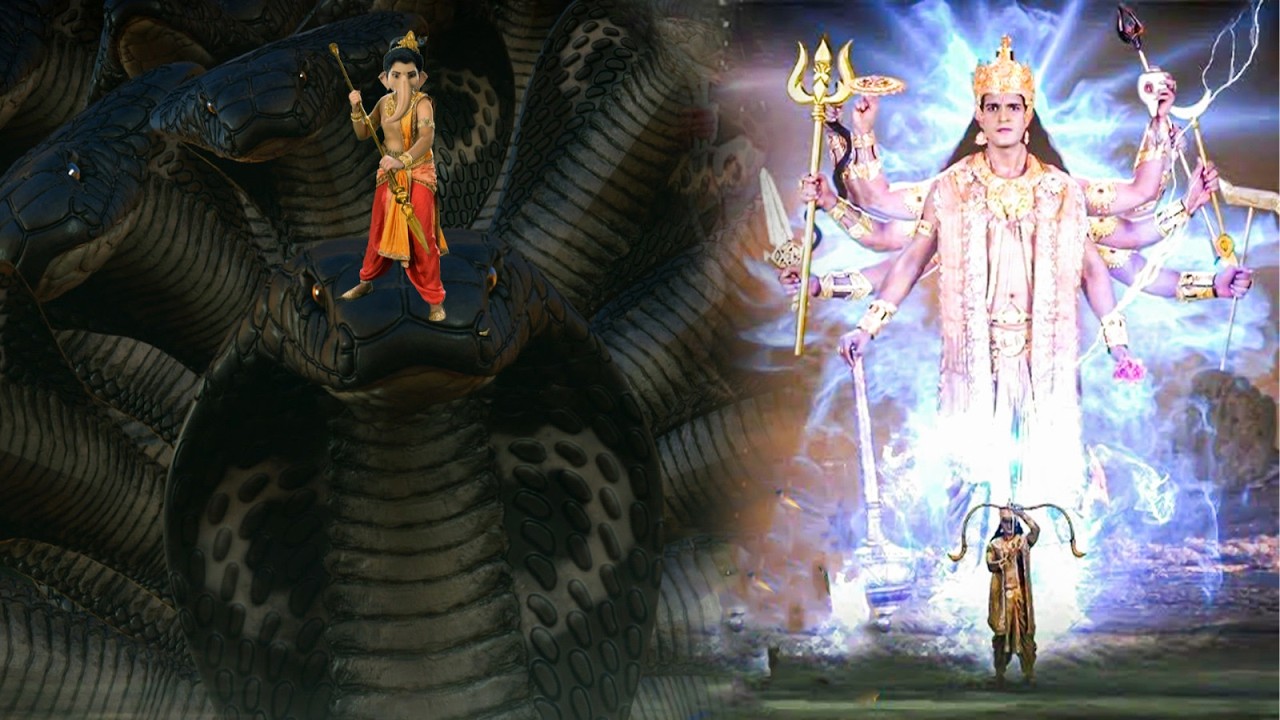 बाल गणेश और भगवान विष्णु में युद्ध क्यों हुआ | Vighnaharta Ganesh | विघ्नहर्ता गणेश