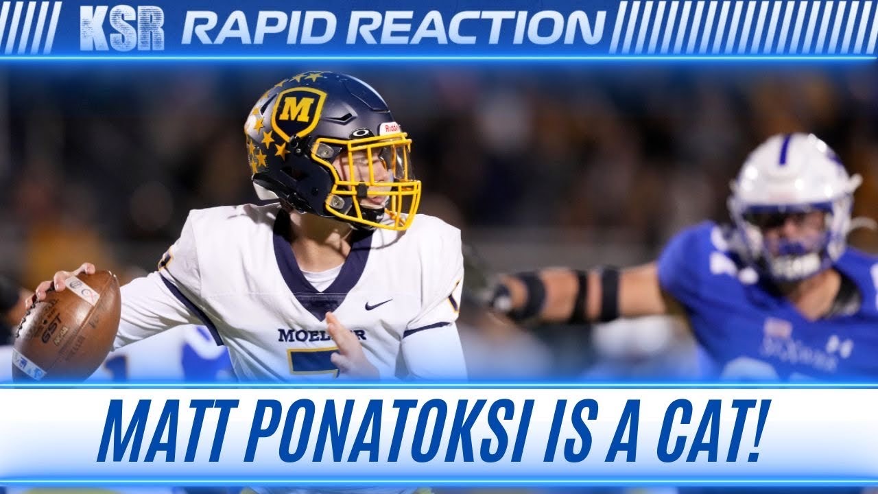 BREAKING: Kentucky gets Blue Chip QB Matt Ponatoski; Best since Tim Couch? | Rapid Reaction