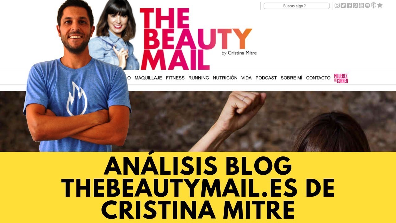 Análisis blog thebeautymail.es de Cristina Mitre
