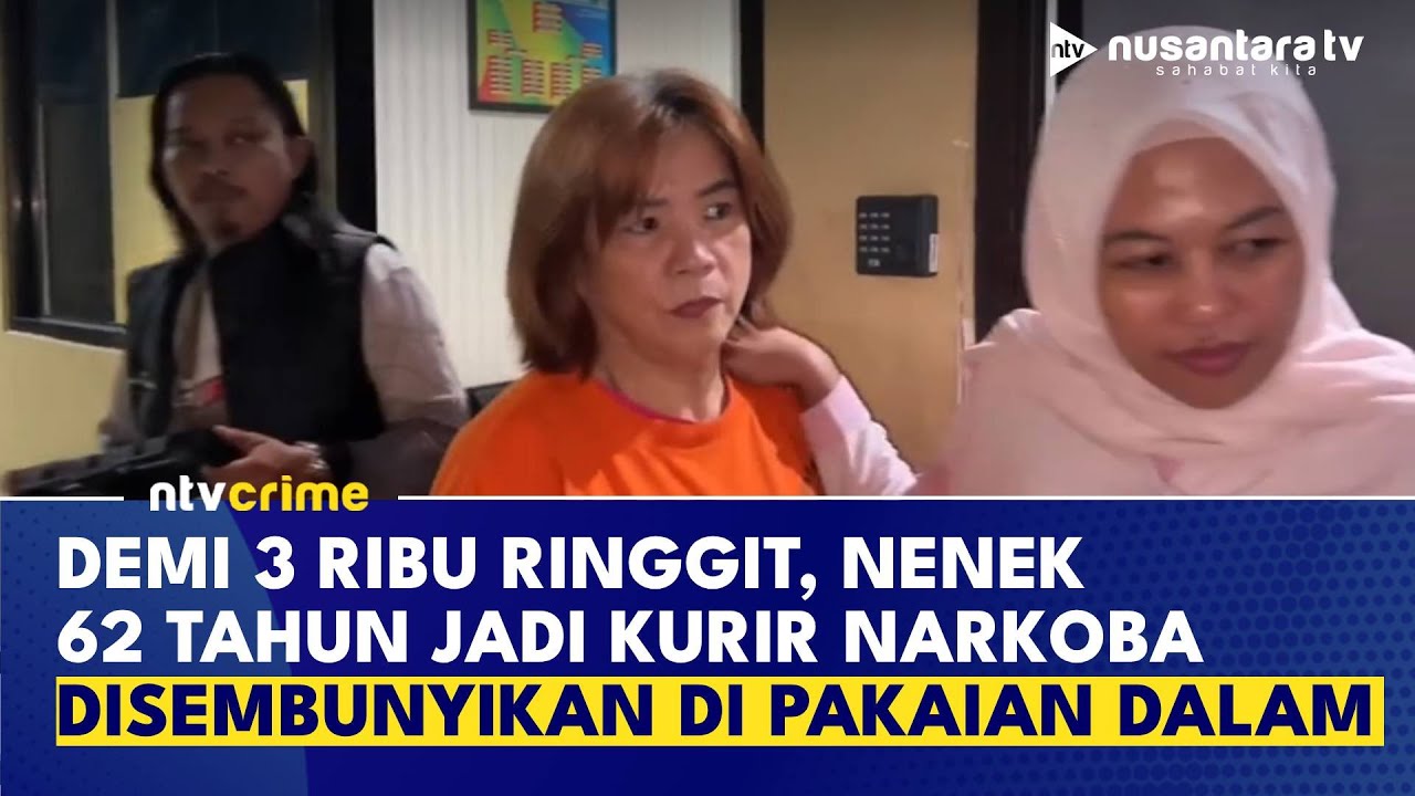 Seorang Nenek di Pekanbaru Nekat jadi Kurir Narkoba, 694 Butir Ekstasi Disita Polisi | NTV CRIME