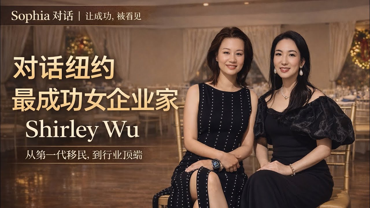 纽约最成功的女企业家 Sophia对话 第一集 认识她