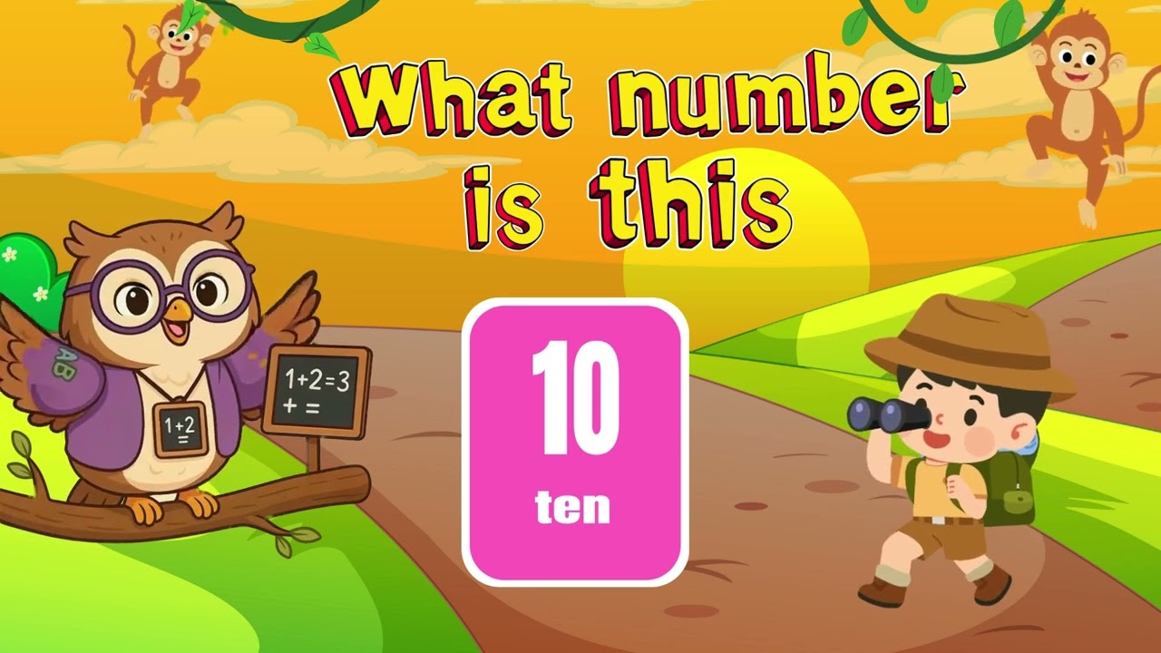 Count 1 to 20 | Fun Numbers for Children | Counting Practice for Kids 