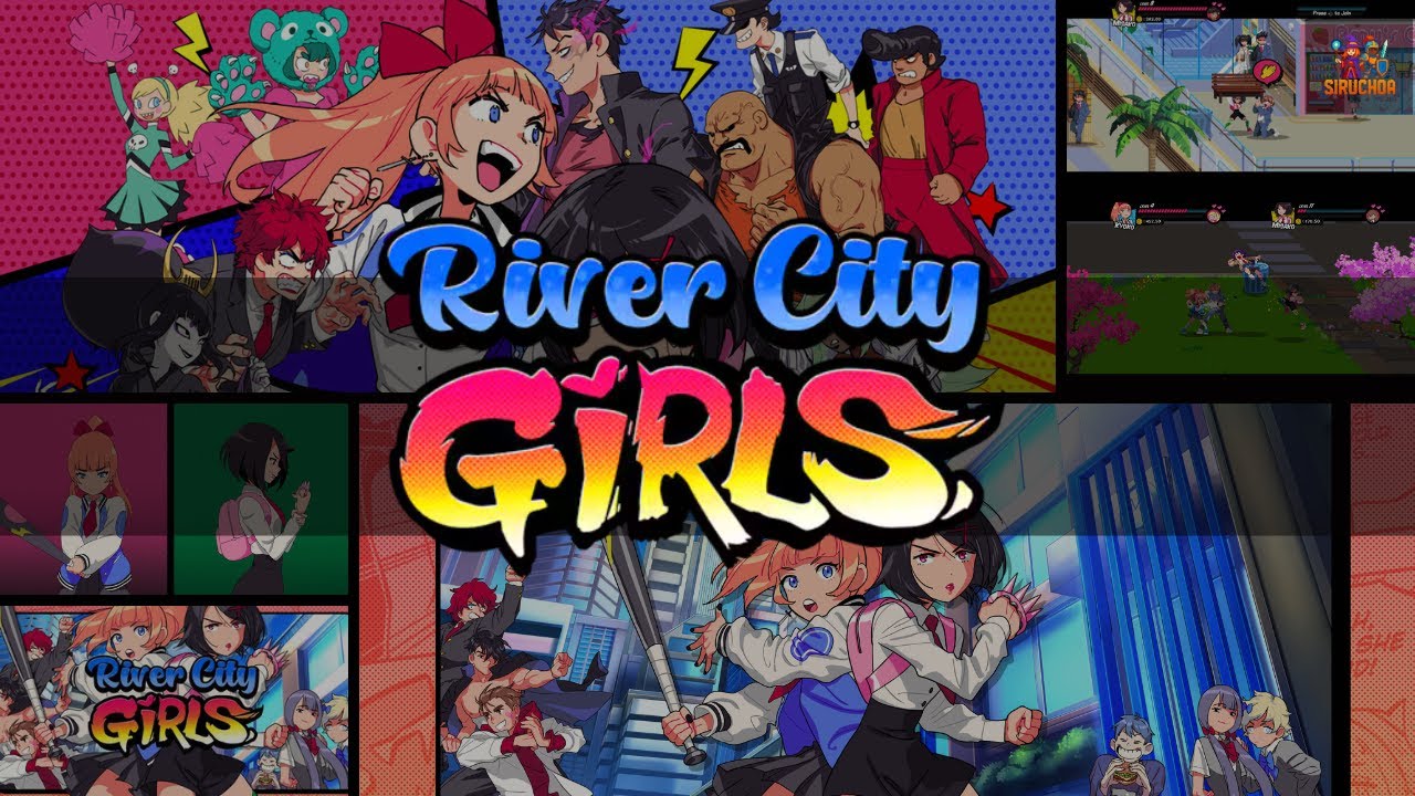 NAMORO OU PANCADARIA?🤣 JOGANDO PELA PRIMEIRA VEZ RIVER CITY GIRLS COM MINHA ESPOSA❤️ PART 1