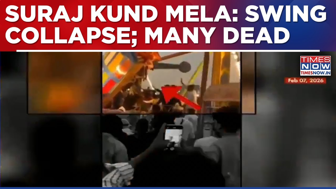 Suraj Kund Mela 'Tsunami' Swing Collapse Kills On-Duty Police Inspector; Injures 12-13 People