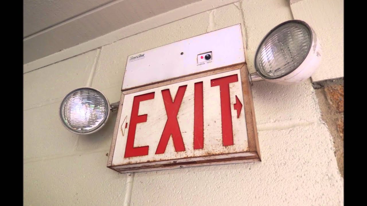 Exit Sign & Emergency Lighting Compilation 1