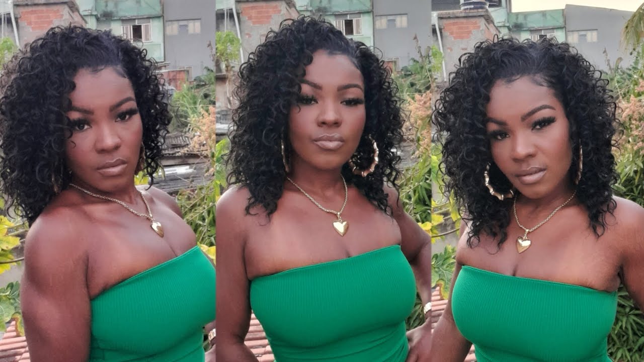 Cabelo orgânico cacheado Amelia Brazilian Idol |  Cabelo  Amélia | Cabelo orgânico cacheado curto 💜