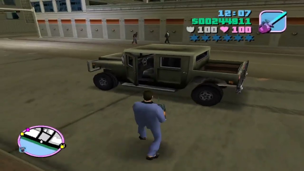 Grand Theft Auto Vice City. Grenade Challenge Run | Part 12