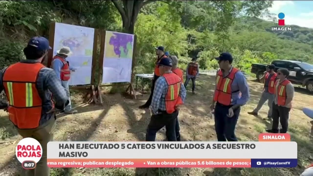 Avances en Sinaloa tras cateos por ingenieros desaparecidos | DPC con Paola Rojas