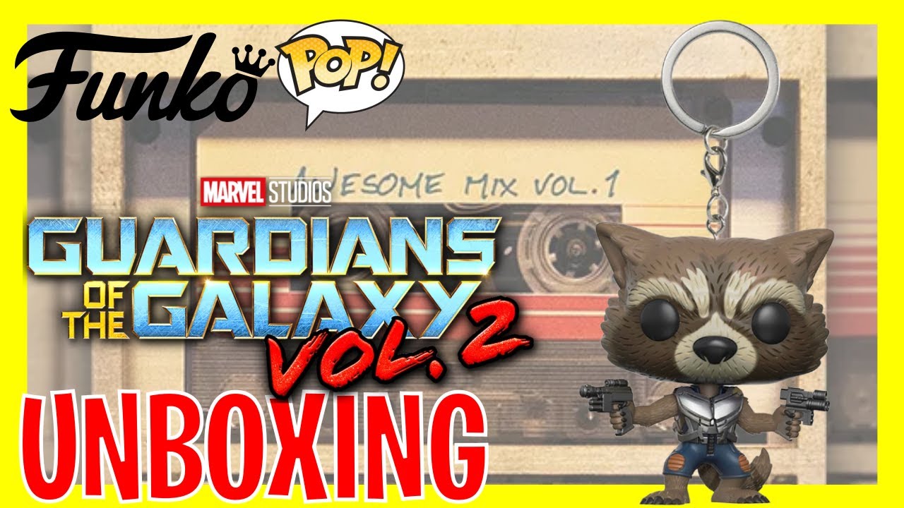Llavero Funko Pop ROCKET Guardians Of The Galaxy Vol 2 | Nighty-Night