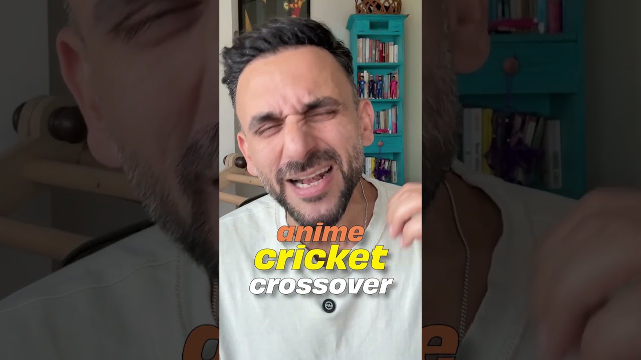 Cricket X Anime, The Biggest Multiverse crossover!! #cricket #anime #crunchyroll