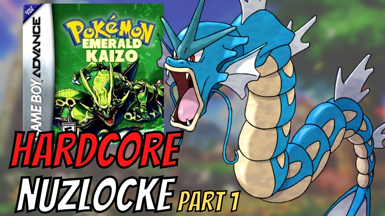 Can I Beat A Pokemon Emerald Kaizo Hardcore Nuzlocke?? (No items, no overleveling) Part 1