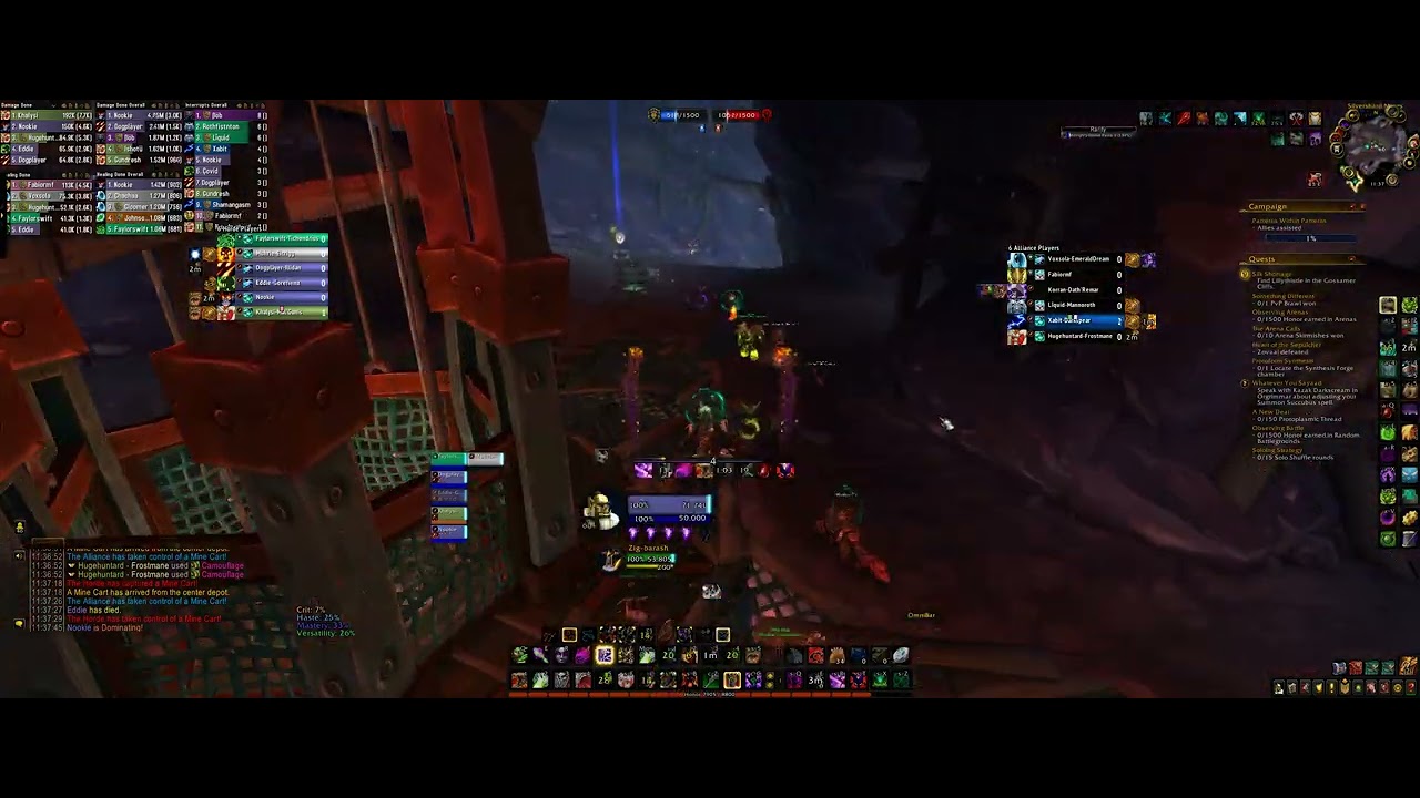 Necro DemoLock double lego WoW PvP 9.2