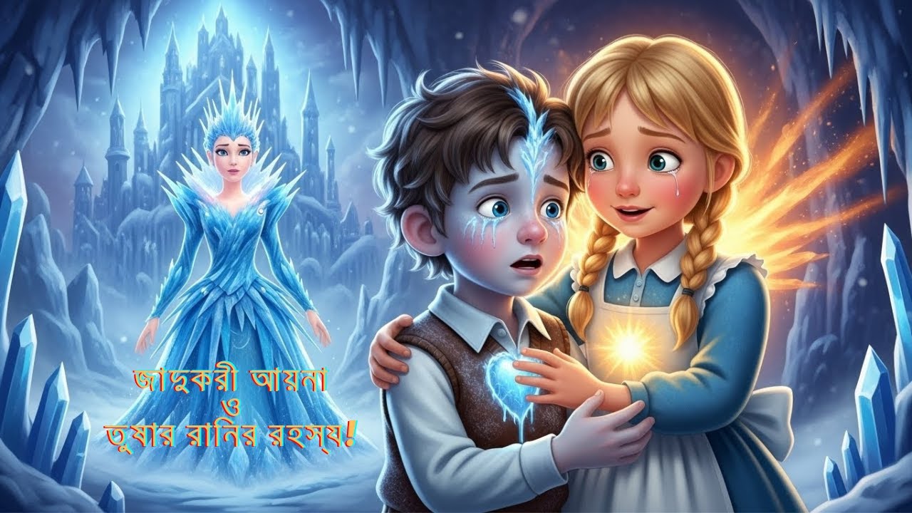 জাদুকরী আয়না ও তুষার রানির রহস্য! ❄️ কাই ও গের্ডার অভিযান | Bangla Fairy Tales | SP Dream World