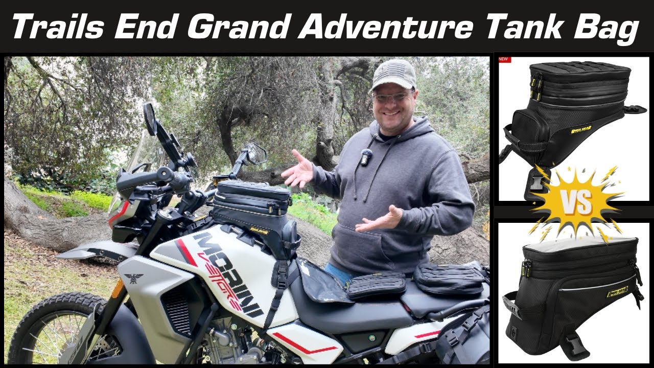 Я первым увидел новую мотоциклетную сумку на бак Nelson Rigg Grand Adventure! У неё столько полез...