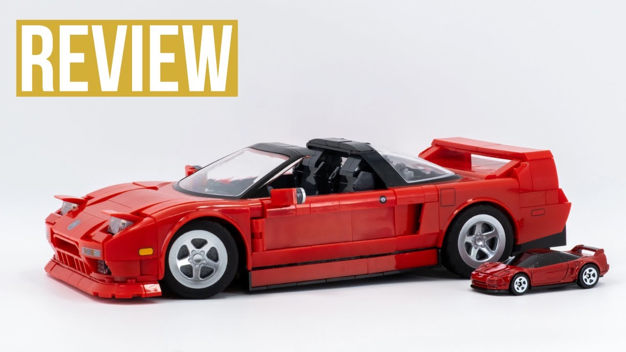 Mattel Brick Shop Hot Wheels™ ’90 Acura™ NSX REVIEW | Set JFT17