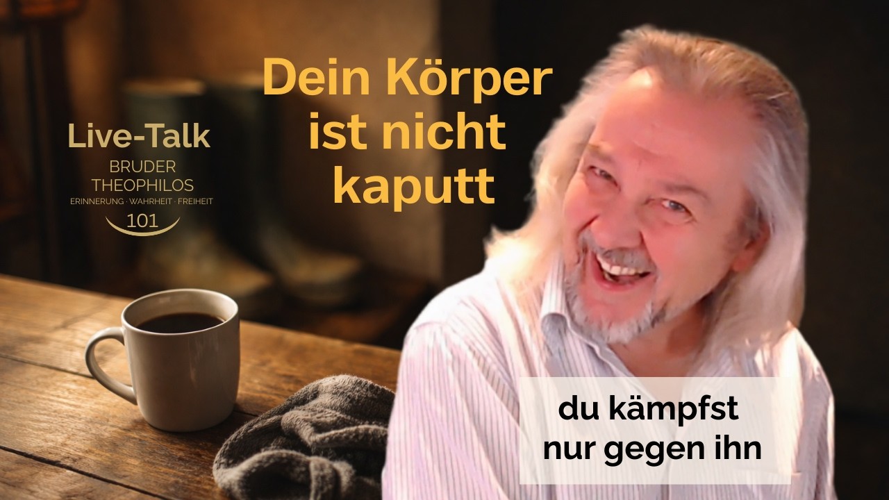 Der Kampf gegen deinen Körper – warum Optimierung dich erschöpft | Live-Talk 101 Bruder Theophilos