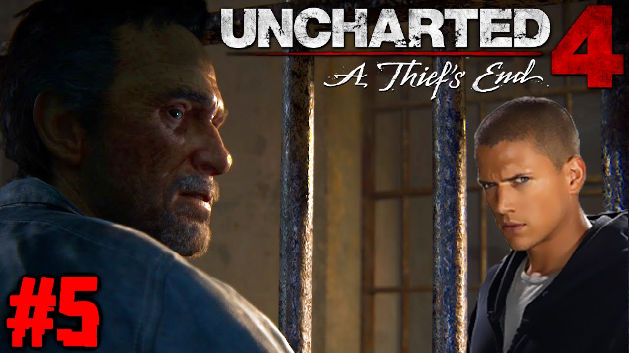 UNCHARTED 4 : Let's Play #5 [FACECAM] - OMG PRISON BREAK 2.0 ??