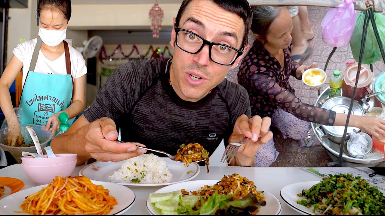 Burmese Street Food in Chiang Mai - 9 Menu Item Challenge to Finish this Amazing Food from Myanmar!