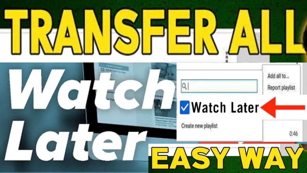 PAANO MAG SAVE NG WHOLE PLAYLIST SA WATCH LATER in just 3min (BASIC TUTORIAL)