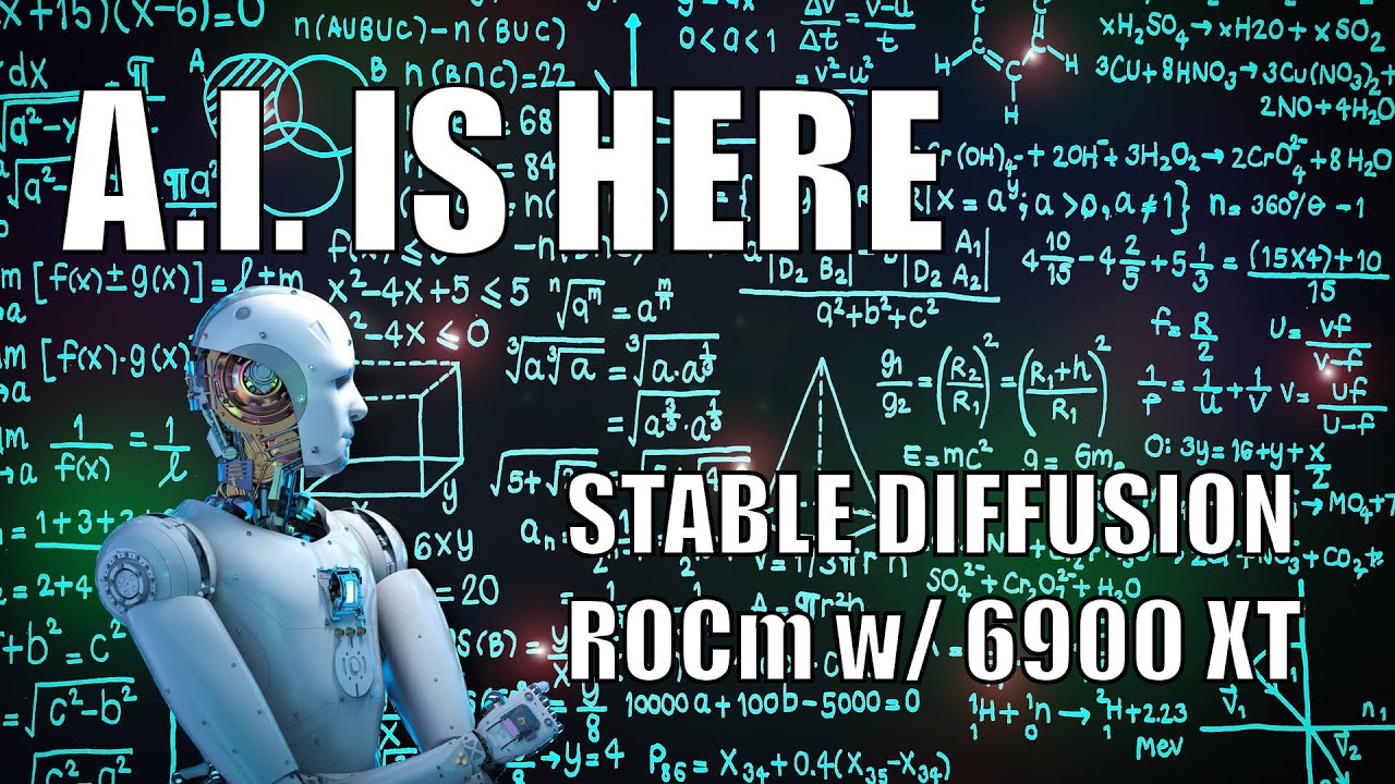 Stable Diffusion on AMD Radeon RX 6900 XT
