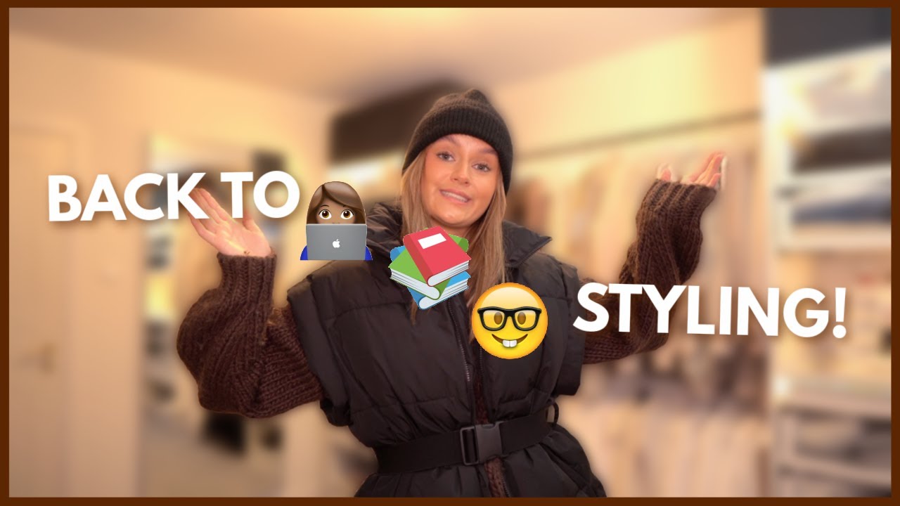 BACK TO SCHOOL/WORK OUTFIT STYLING MED MIG!!