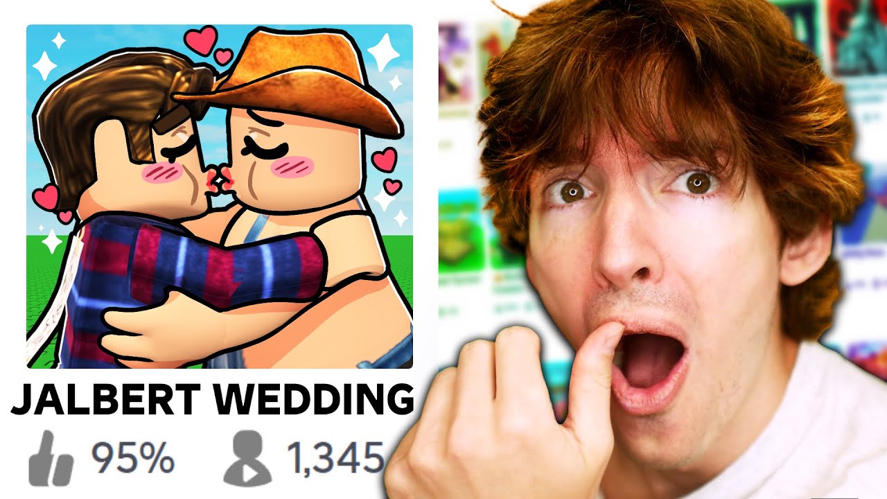 Playing WEIRD Roblox games made about me…