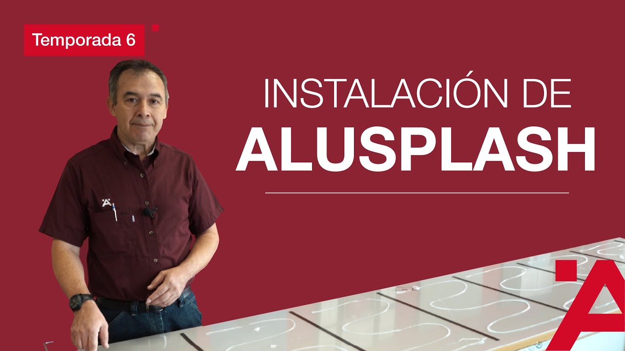 Instalación de AluSplash (Academia Häfele - Capítulo 27)