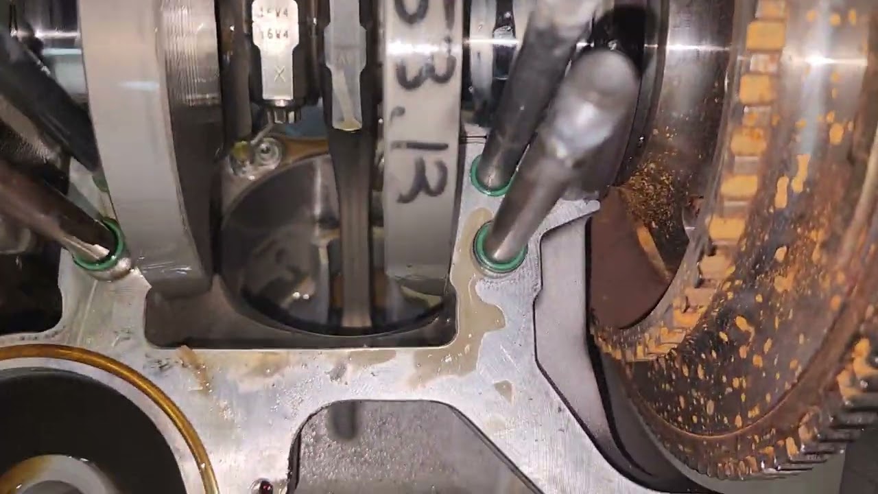 ferrari bent rods from water damage