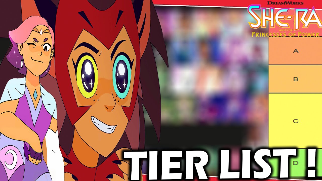 She-Ra & The Princess Of Power Character Tier List