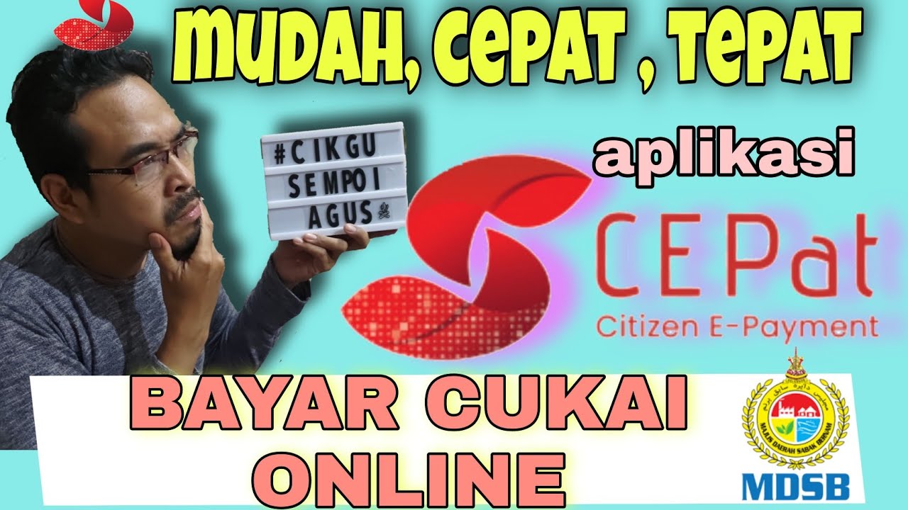 APLIKASI CEPAT BAYAR CUKAI ONLINE | Cepat pantas mudah