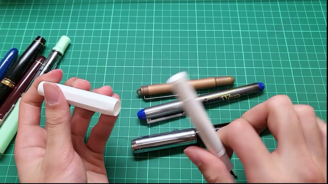 墨水筆小知識06：關於筆蓋的使用...