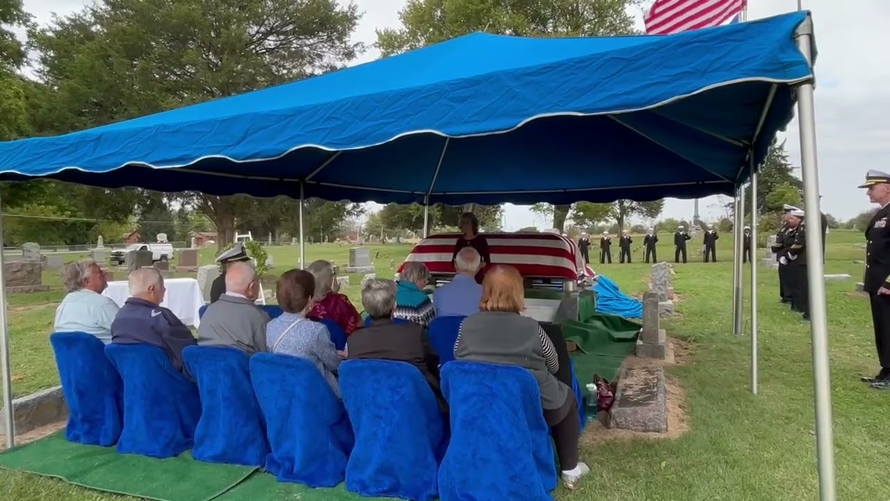 Delbert LaRue Martin's Burial