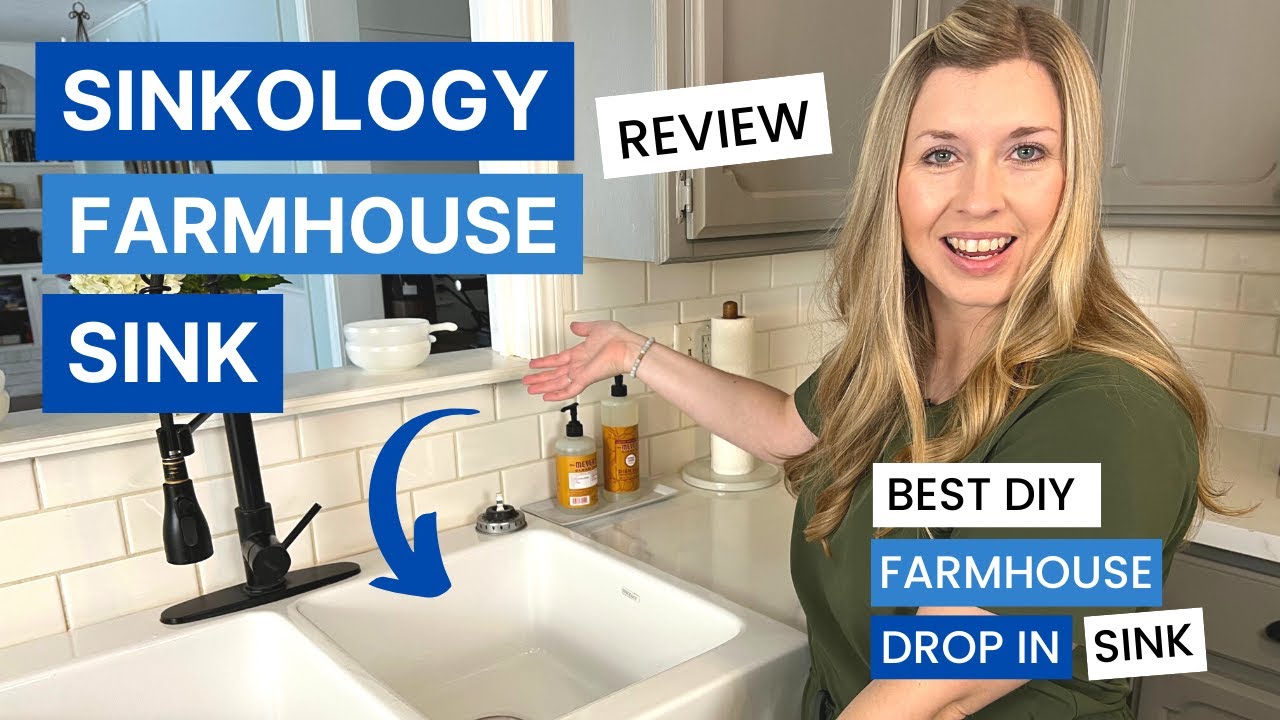 Обзор мойки Sinkology Farmhouse: лучшая врезная мойка для фермерского дома своими руками